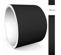 Zierstreifen 90mm 10 Meter Reflektierend Schwarz Glänzend Glanz Auto Boot WoMo