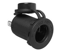✅Zigarettenanzünder Einbau Steckdose LED Blau Beleuchtet 12V/24V KFZ Stecker LKW