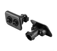 Zilimontt 1 Paar Scheinwerfer-Waschdüse für E39 Modelle 525i 528i 540i M5 1997-2003 Ersatzteil OEM 61678360661 Kunststoffkonstruktion