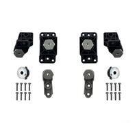 Zilimontt Frontscheinwerfer-Reparatur-Set für S-Klasse W222, OEM-Nummer A2228201114 A2228201214, schwarzes ABS, verschleißfest, schnell zu installieren, Ersatzzubehör