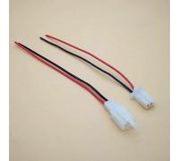 Zilimontt Kfz-Kabelbaum-Steckverbinder-Set, 2,8 mm, mit Kupferkontakten und ABS-Gehäuse, 2/3/4-polig, rechteckig, schwer entflammbar, für Fahrzeuge (2P)