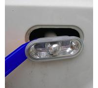 Zilimontt Werkzeugset zum Entfernen von Verkleidungen für Autotürverkleidung und Armaturenbrett - 4-teiliges Reparatur-Set aus blauem Kunststoff, kompatibel mit Auto-Innenraum, ABS-Material