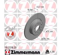 Zimmermann | Bremsscheibe | 110.2218.20