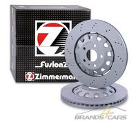2x ZIMMERMANN Bremsscheibe FORMULA Z COAT Z
