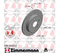 Zimmermann | Bremsscheibe | 590.2829.52