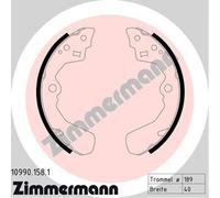 ZIMMERMANN BREMSBACKENSATZ 200mm passend für DAIHATSU APPLAUSE CHARADE