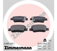 ZIMMERMANN Bremsbeläge Bremsbelegsatz hinten für Toyota Avensis Kombi
