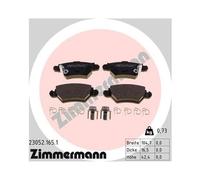 Bremsbelagsatz, Scheibenbremse ZIMMERMANN 23052.165.1 für OPEL VAUXHALL