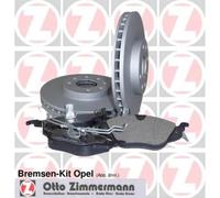 Zimmermann Bremsensatz vorne für Daewoo Lanos Nexia Opel Astra Combo Corsa Vectr