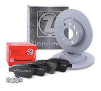 ZIMMERMANN Bremsenset Hinterachse inkl. Bremsscheiben Ø 272 mm Voll + Bremsbeläge hinten