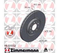 Zimmermann | Bremsscheibe | 110.2217.52