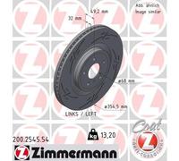 200.2545.54 Bremsscheibe BLACK Z