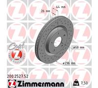Zimmermann | Bremsscheibe | 200.2527.52