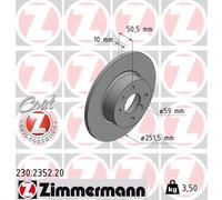 Zimmermann | Bremsscheibe | 230.2352.20