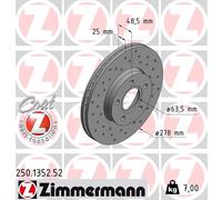 Zimmermann | Bremsscheibe | 250.1352.52