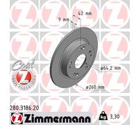 Bremsscheibe COAT Z 280.3186.20