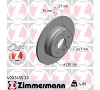 Zimmermann | Bremsscheibe | 400.1450.20