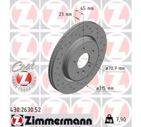 Zimmermann | Bremsscheibe | 430.2630.52