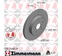 Zimmermann | Bremsscheibe | 530.2468.20