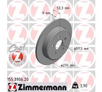 Zimmermann | Bremsscheibe | 155.3906.20