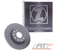 Zimmermann Bremsscheibe Hinterachse 100.1205.20 COAT Z voll 245 mm für Audi