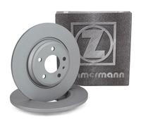 ZIMMERMANN Bremsscheiben Ø 300mm für AUDI A4 B9 A5 F5 A6 C8 A7 4K Q5 FY hinten