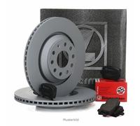 ZIMMERMANN Bremsscheiben Ø 312mm + Beläge für VW GOLF 7 PASSAT B8 CADDY 4 vorne