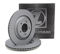 ZIMMERMANN Bremsscheiben Ø 314mm für HYUNDAI i30 N i30N PD 19'' KONA N OS hinten