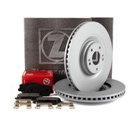ZIMMERMANN Bremsscheiben Ø 360mm + Beläge für HYUNDAI i30 N i30N PD KONA N vorne