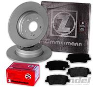 ZIMMERMANN BREMSSCHEIBEN 302mm + BELÄGE HINTEN passend für HYUNDAI SANTA FE 2 CM