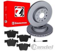 Zimmermann BREMSSCHEIBEN 320mm + BELÄGE HINTEN für MERCEDES GLC W253 X253 C253