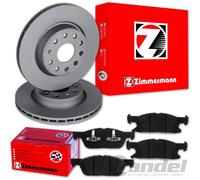 Zimmermann BREMSSCHEIBEN 330mm + BELÄGE VORNE passend für FORD FOCUS 4 IV ST