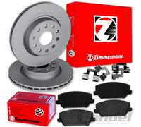 Zimmermann BREMSSCHEIBEN 330mm + BELÄGE VORNE passend für HYUNDAI i30 N30 PD