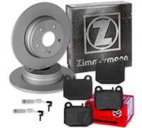 Zimmermann BREMSSCHEIBEN 331mm + BELÄGE HINTEN für MERCEDES W163 M-KLASSE ML