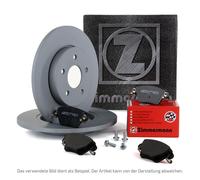 ZIMMERMANN Bremsscheiben + Beläge für LAND ROVER DEFENDER (L316 gst. vorne