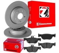 Zimmermann BREMSSCHEIBEN + BELÄGE HINTEN passend für MAZDA CX-30 DM + MX-30 DR