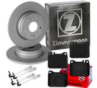 ZIMMERMANN BREMSSCHEIBEN + BELÄGE VORNE passend für MERCEDES W123 C123 S123