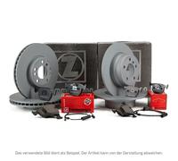 ZIMMERMANN Bremsscheiben Beläge Wako für SEAT ALHAMBRA VW SHARAN vorne + hinten