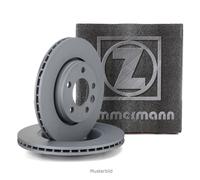2x ZIMMERMANN Bremsscheibe COAT Z 600.3218.20