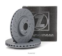 ZIMMERMANN Bremsscheiben Satz für PORSCHE 996 3.6 GT3 / GT2 + 997 3.6 GT3 vorne