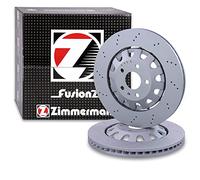 2x ZIMMERMANN Bremsscheibe FORMULA Z COAT Z