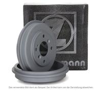 ZIMMERMANN Bremstrommeln Ø 254,5mm für CITROEN C25 JUMPER DUCATO BOXER J5 hinten