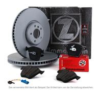 Zimmermann FORMULA F Bremsscheiben + Beläge für BMW 7er F01-04 750i 760i vorne