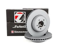 Zimmermann FORMULA F Bremsscheiben Satz für BMW 5er E60 E61 6er E63 E64 vorne