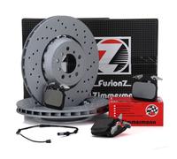 Zimmermann FORMULA Z Bremsscheiben Beläge für BMW F87 M2 F80 M3 F82 F83 M4 vorne
