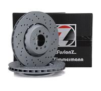 Zimmermann FORMULA Z Bremsscheiben Satz für BMW F87 M2 F80 M3 F82 F83 M4 vorne