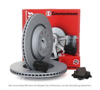 Zimmermann SPORT Bremsscheiben Ø 278mm + Beläge für FORD FIESTA VI B-MAX vorne