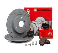 Zimmermann SPORT Bremsscheiben + Beläge für SMART CITY-COUPE FORTWO (450) vorne