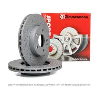 Zimmermann SPORT Bremsscheiben für Mini R56 R57 R55 R58 R59 Cooper One vorne