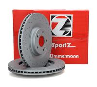 Zimmermann SPORT Bremsscheiben Satz Ø 345mm für HYUNDA i30 N i30N (PD) vorne